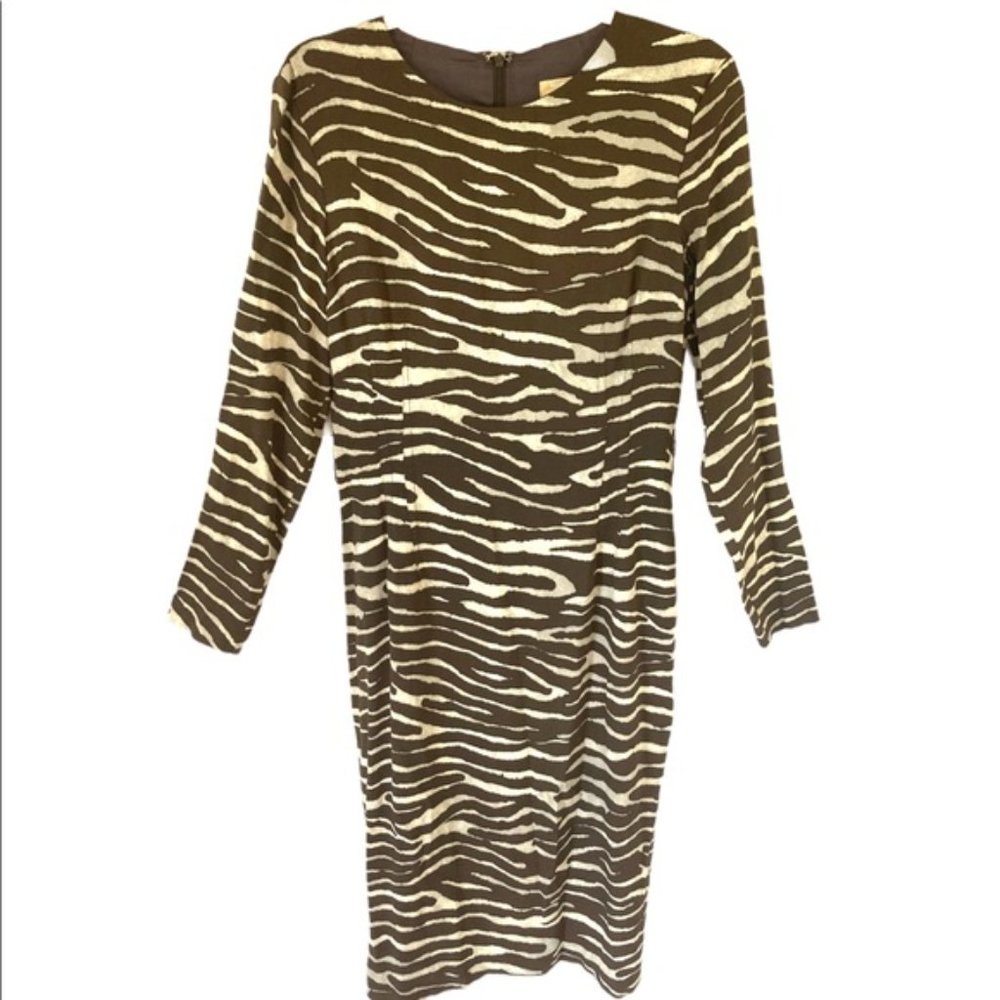 Michael Kors Italy Collection Animal Print Dress - Picture 14 of 14
